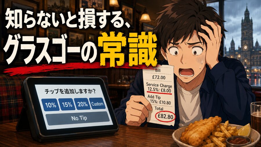 そのチップ、本当に必要？ 英国会計の落とし穴