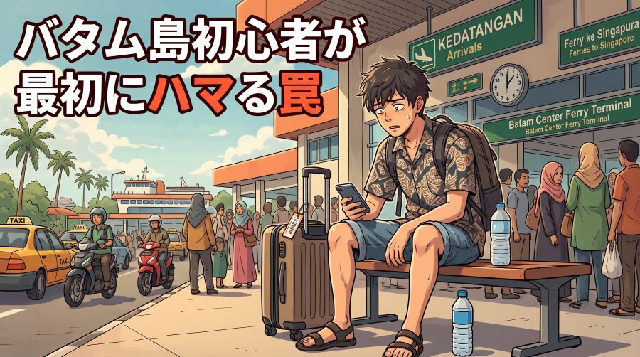バタム島初心者が最初にハマる罠