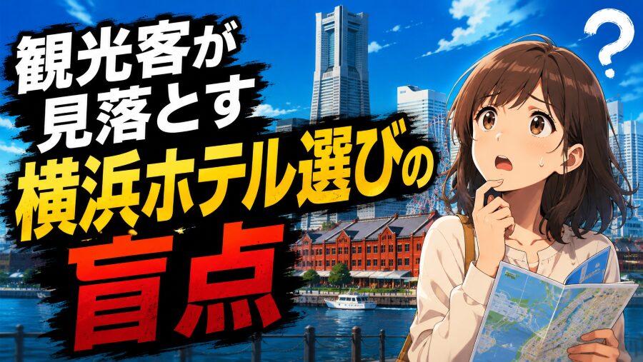 観光客が見落とす 横浜ホテル選びの盲点