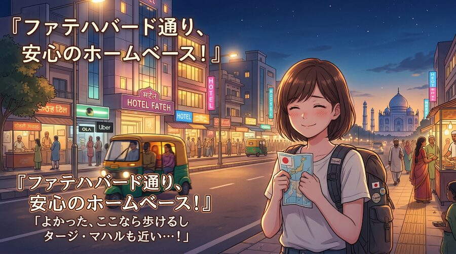 初インドのアグラ宿泊で確認すべきホテルの4条件｜治安とエリア解説