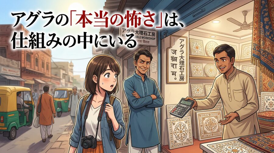  【初インド向け】アグラのホテルおすすめエリアと失敗しない宿泊の鉄則