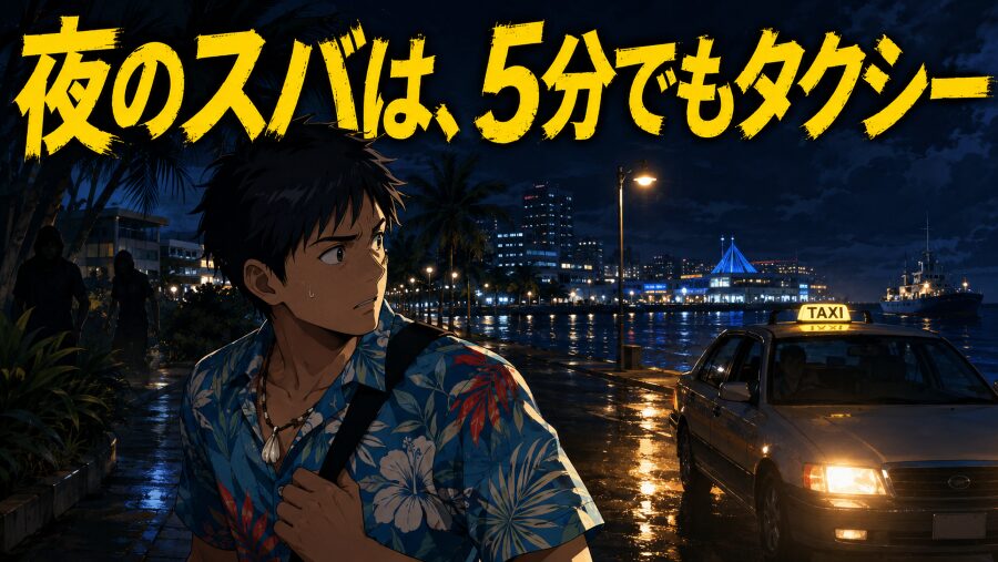 太陽が沈んだらデッドライン。昼の癒やしスポットが夜は強盗多発地帯に