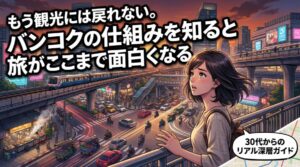 バンコクの「仕組み」がわかると旅の解像度が10倍変わる｜全10章の深層ガイド