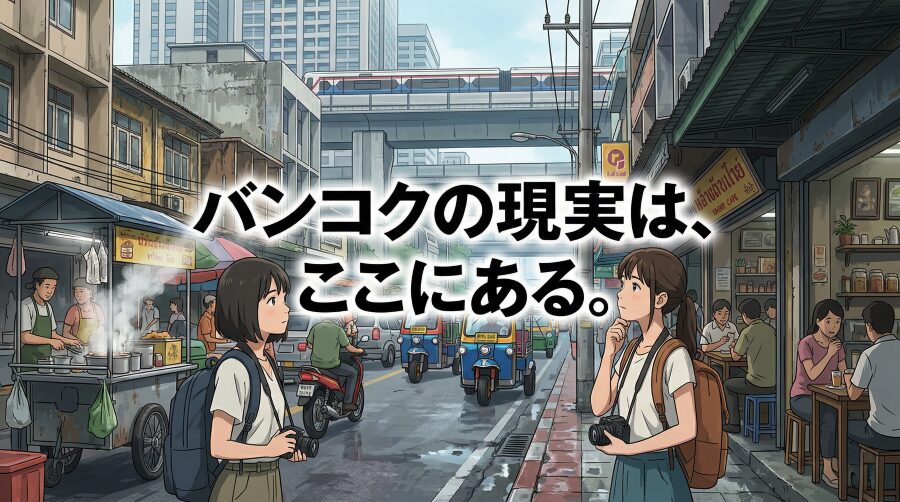 バンコクの安さは、どこかで誰かの生活に支えられている。