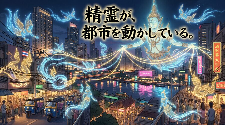 精霊は、バンコクの資本主義を支える見えないインフラだ。