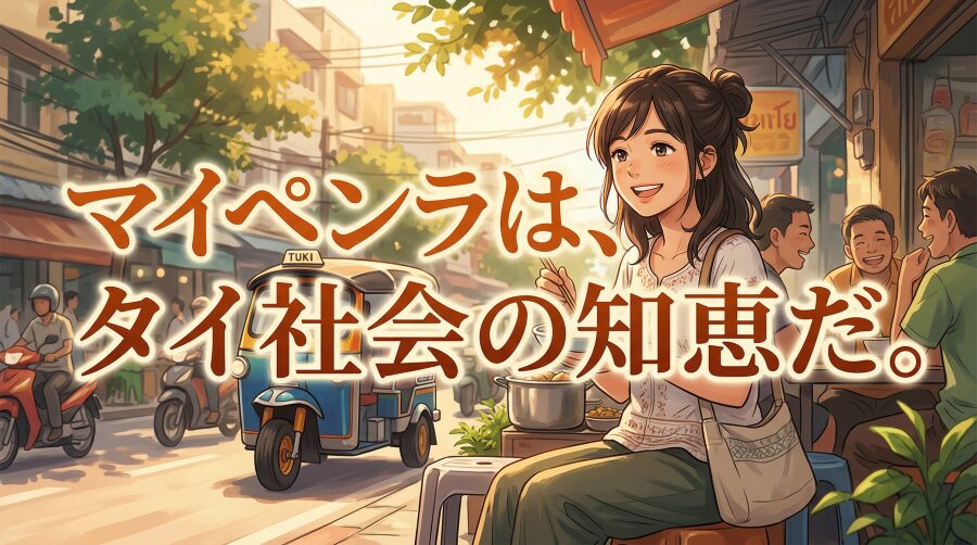 タイの柔らかさは、実はとても合理的だ。