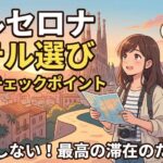 スペイン・バルセロナのホテルエリア比較｜スリと騒音を避ける選び方