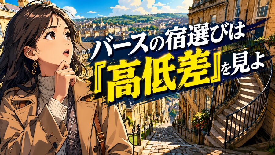 バースの宿選びは「距離」ではなく「高低差」を見よ