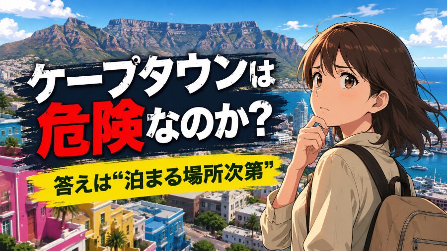ケープタウンは危険なのか？　答えは“泊まる場所次第”