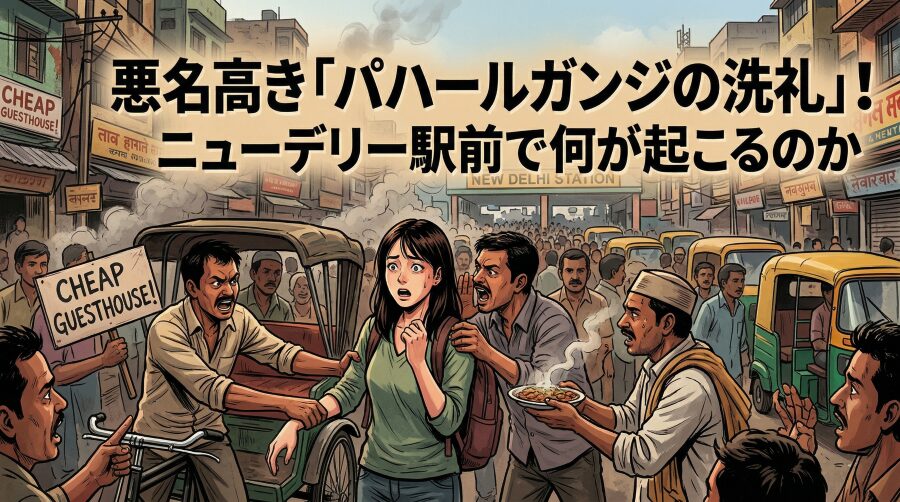 【実体験】パハールガンジで消耗した私がサウスデリーを推す理由