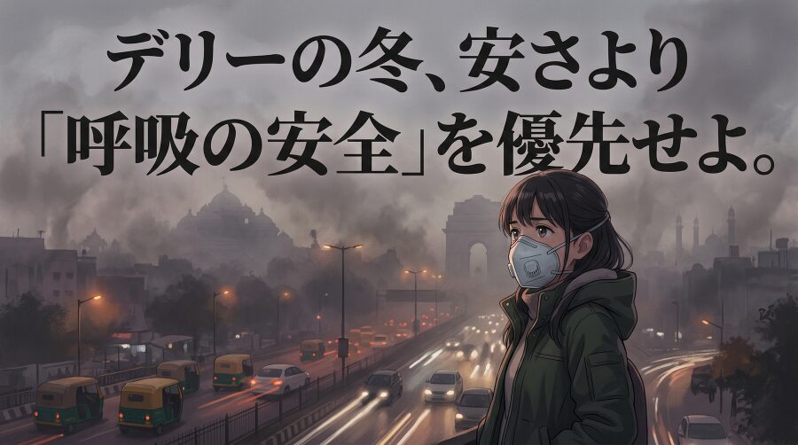 冬のデリーでホテル選びを間違えると呼吸すら危険になる件について
