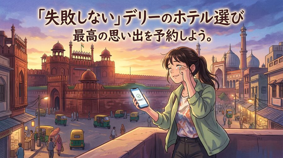 プロが本音で語るデリーのホテル事情｜安宿の罠と安全な拠点選び 