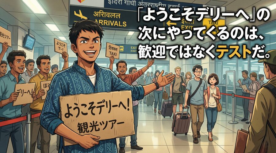 【詐欺回避】デリー空港からホテルまで安全に着く完全マニュアル