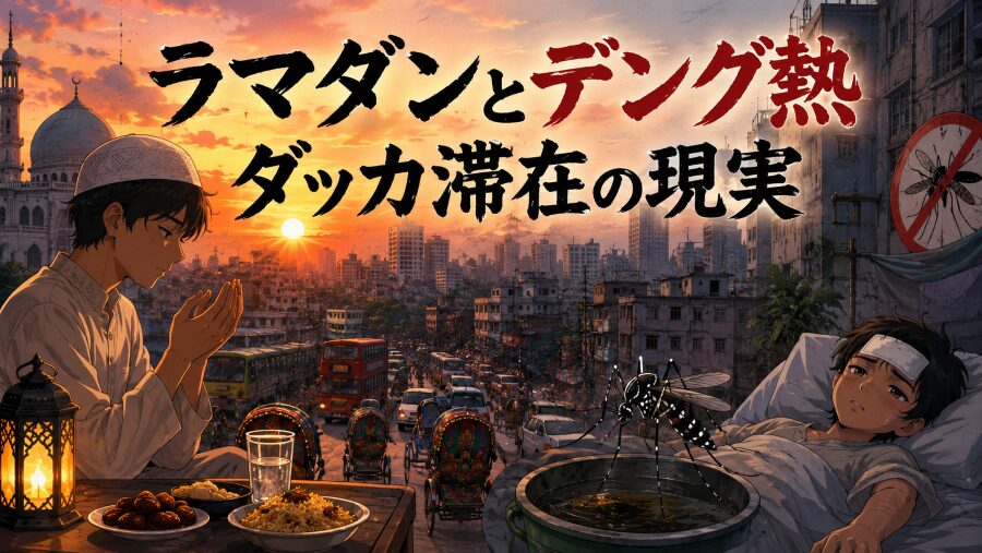 ラマダンとデング熱　ダッカ滞在の現実