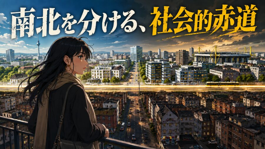 南北を分ける、社会的赤道
