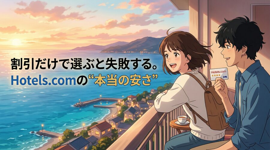 最安に見えて、最安じゃない。Hotels.comの口コミで見抜くべきこと