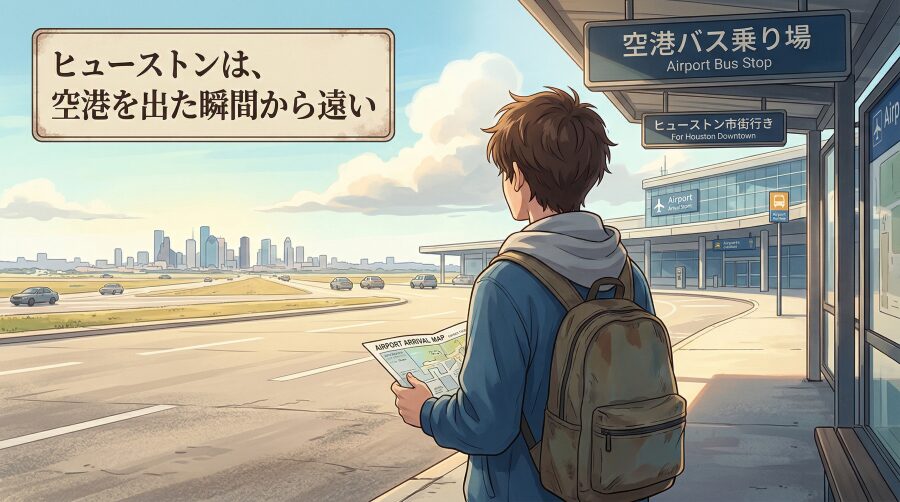 ヒューストンで安宿を選んだら移動で旅が終わった話