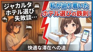 【雨季は要注意】ジャカルタのホテルは冠水リスクで選べ