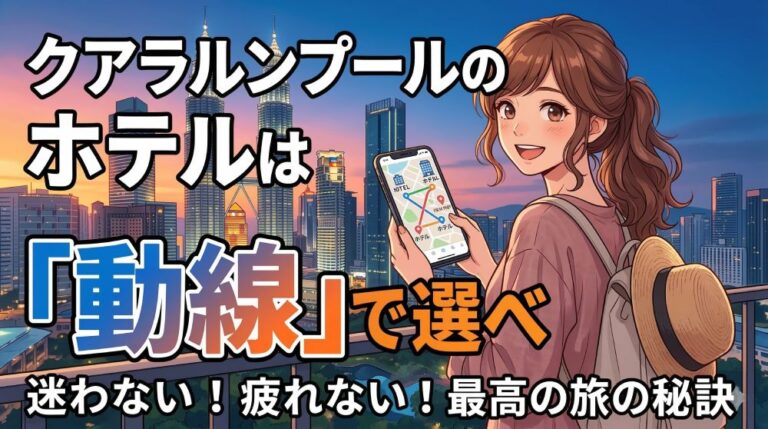クアラルンプールのホテルどこがいい?エリア別おすすめと治安を比較