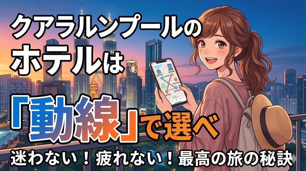 クアラルンプールのホテルおすすめエリア3選