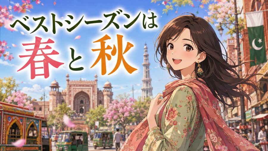 ラホールのベストシーズンは春と秋