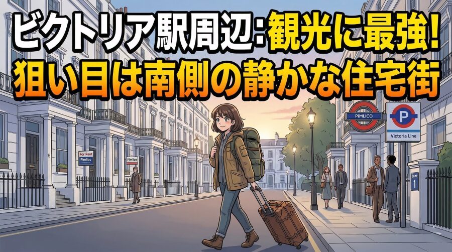 ビクトリア駅周辺のホテル