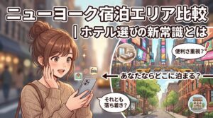 NYのホテルで後悔する人の共通点｜エリア選びで変わるおすすめ宿泊術
