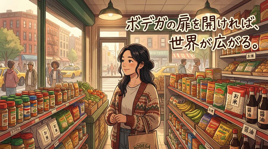 ニューヨークでは、角の小さな店が街の心臓になる。