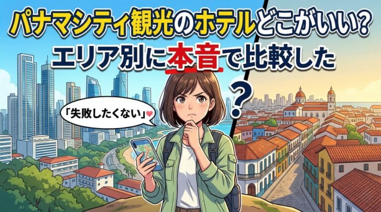 【現地在住者に聞いた】パナマシティのホテル選びで外せない条件