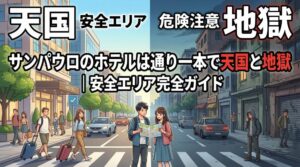 サンパウロのホテルで安全なエリアは？リピーター20人に聞いた