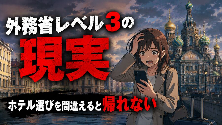 外務省レベル3の現実　ホテル選びを間違えると帰れない