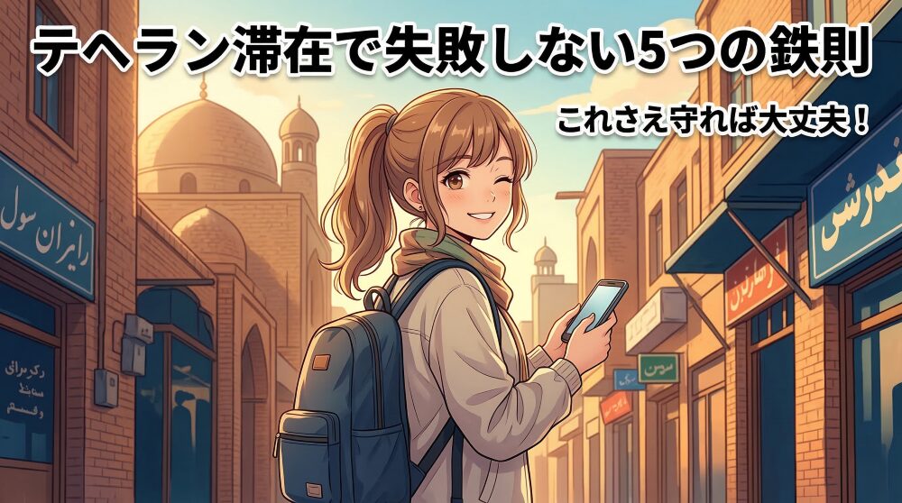 【体験談】テヘランのホテル選びは南北格差の理解が9割