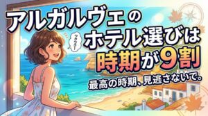 【知らないと損】アルガルヴェのホテル代が3倍になる時期とは