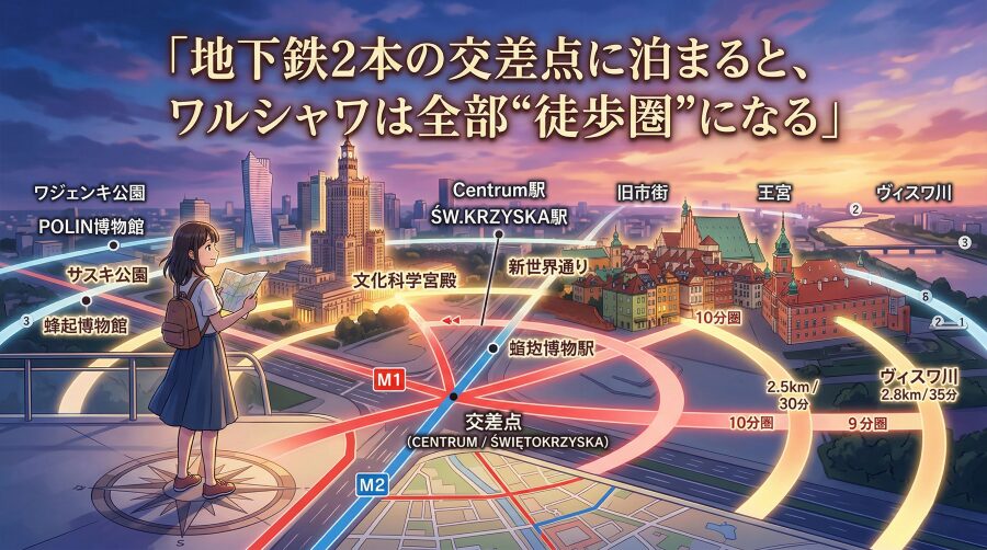 ワルシャワの治安とホテル選び｜プラガ地区に泊まるべきでない本当の理由