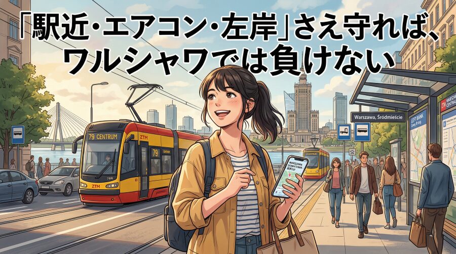 プロが本音で教えるワルシャワのホテル選び｜治安・エリア・穴場まで