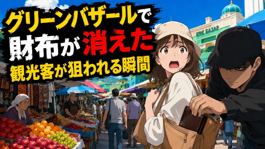 グリーンバザールで財布が消えた　観光客が狙われる瞬間