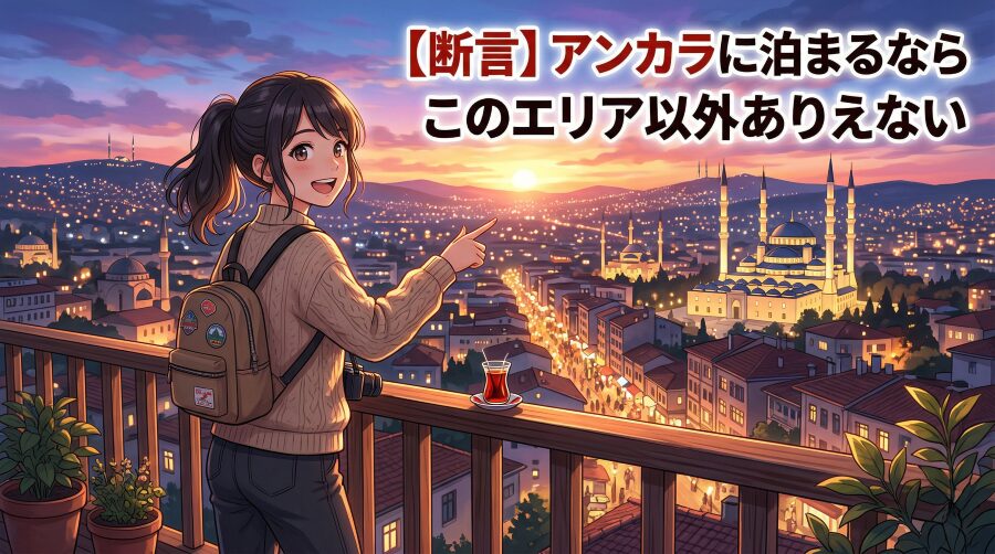 アンカラはどこに泊まるべき？エリアごとの“当たり外れ”を解説
