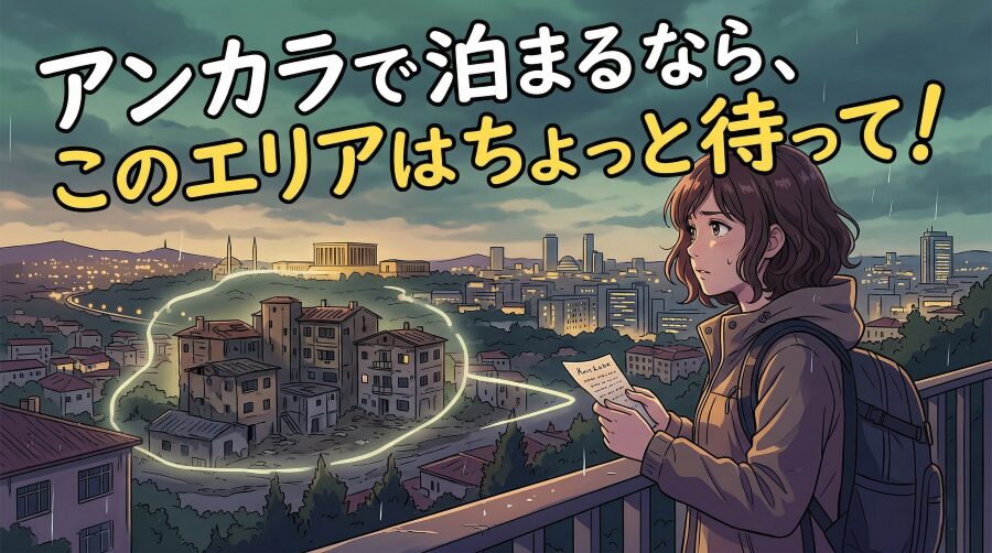 アンカラのホテルはどこに泊まる？エリア別の治安と選び方