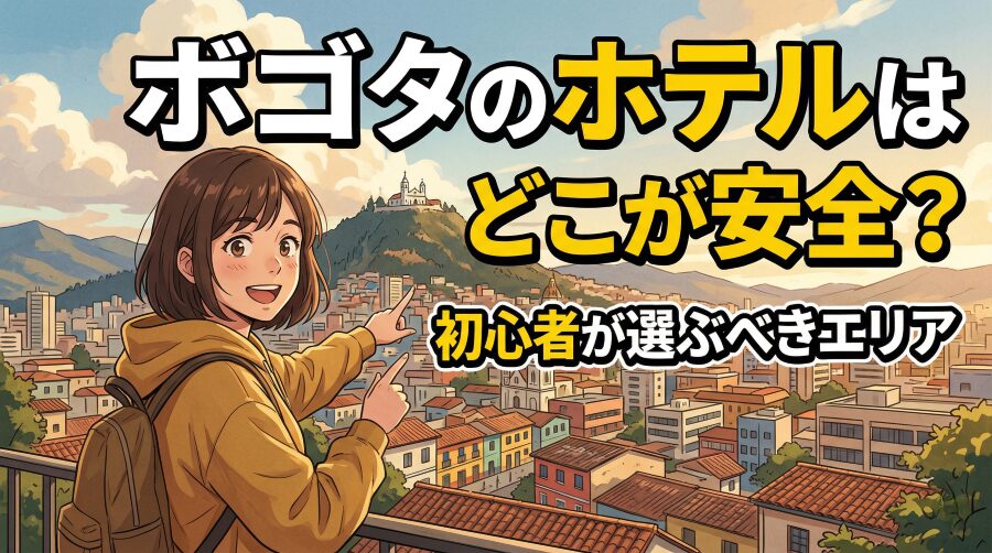 ボゴタのホテルはエリア選びで生死が分かれる｜治安と標高の真実