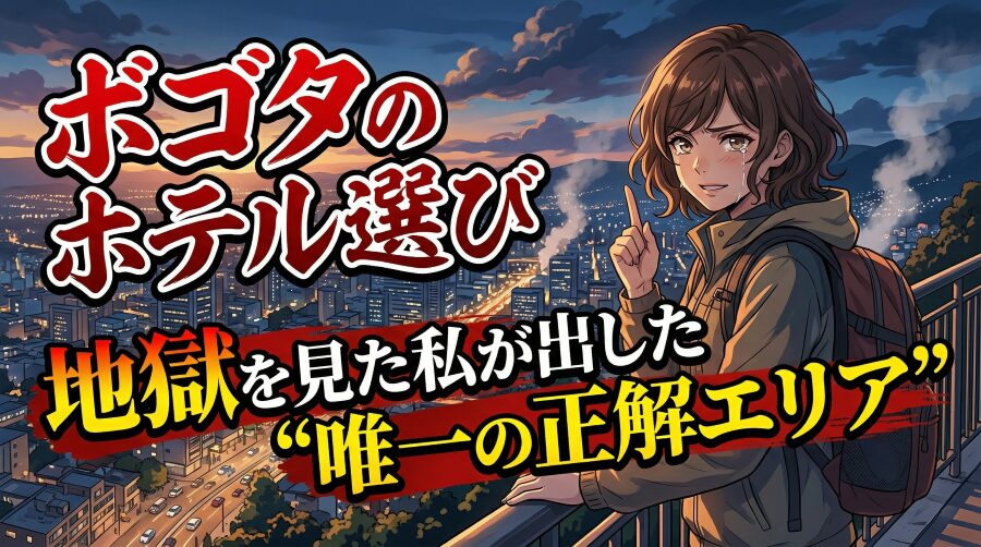 チャピネロは本当に安全？ボゴタのホテルエリアを徹底比較した結果