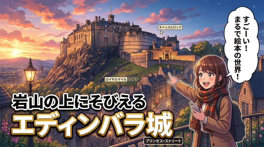 エディンバラのホテルは「坂」で選べ。失敗した私が語るエリア別攻略