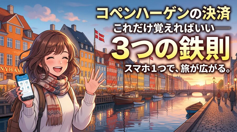 初めてのコペンハーゲンは“カード選び”で決まる—決済完全ガイド