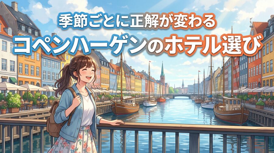季節ごとに正解が変わる—コペンハーゲンのホテル選び完全版