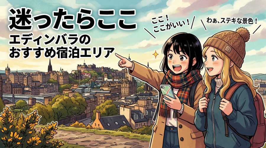 スコットランド通が教えるエディンバラのホテルエリア選び