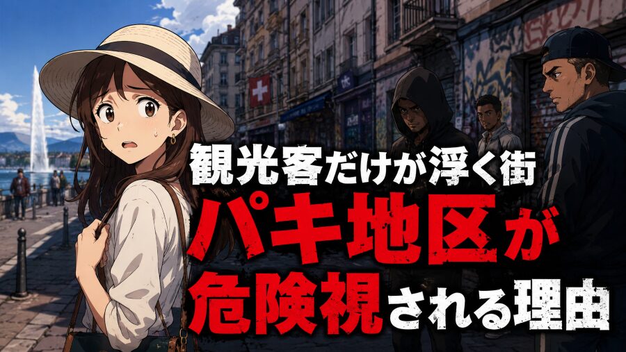 観光客だけが浮く街　パキ地区が危険視される理由
