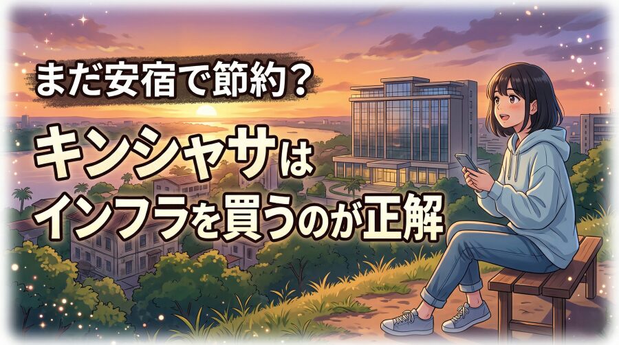 キンシャサで安全に泊まる方法|ホテルと移動の全戦略