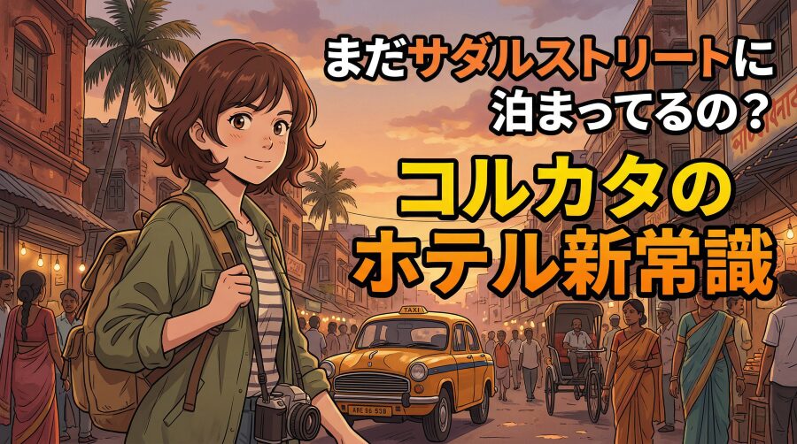 まだサダルストリートに泊まってるの?コルカタのホテル新常識