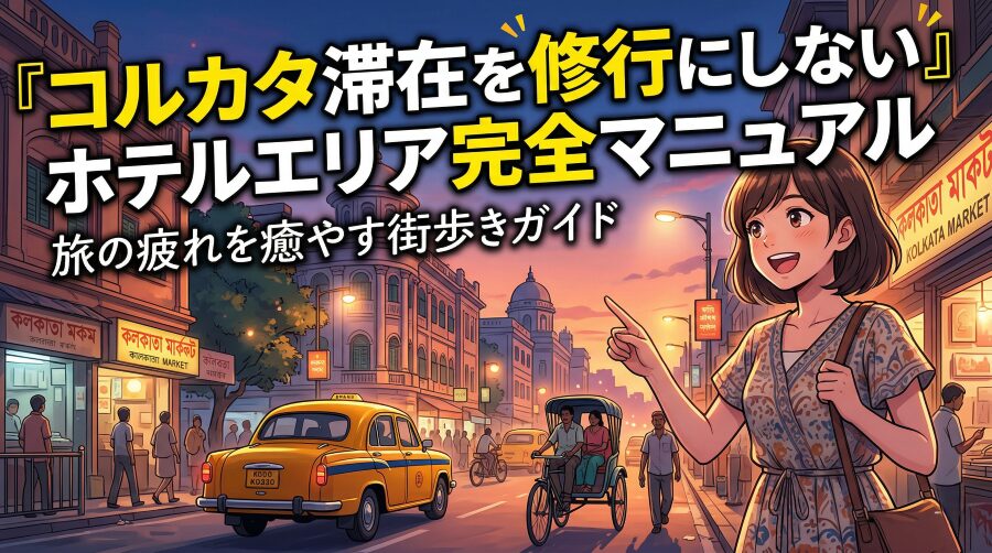 【実録】コルカタのホテル選びで失敗した私の全記録と正しい選び方