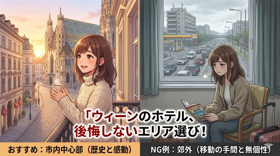 ウィーンの治安とホテルエリア完全ガイド｜初めてでも失敗しない選び方