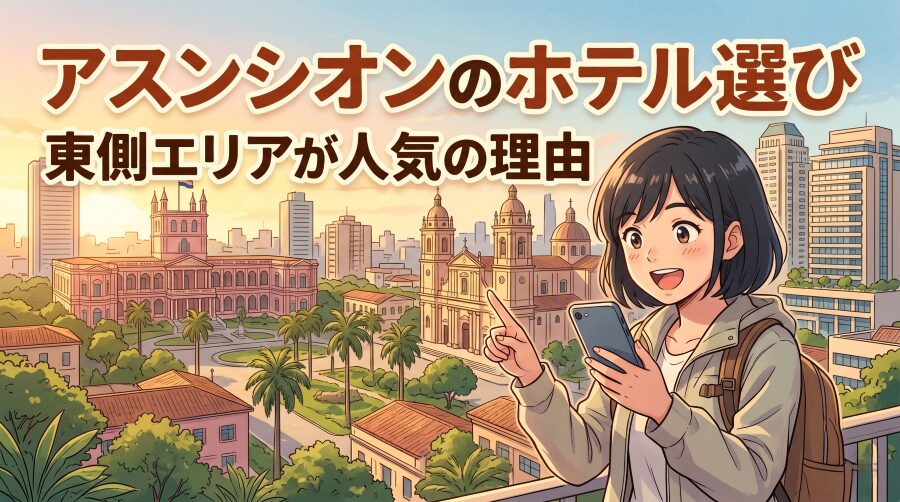パラグアイ首都アスンシオン宿泊で9割が後悔する治安エリア完全版